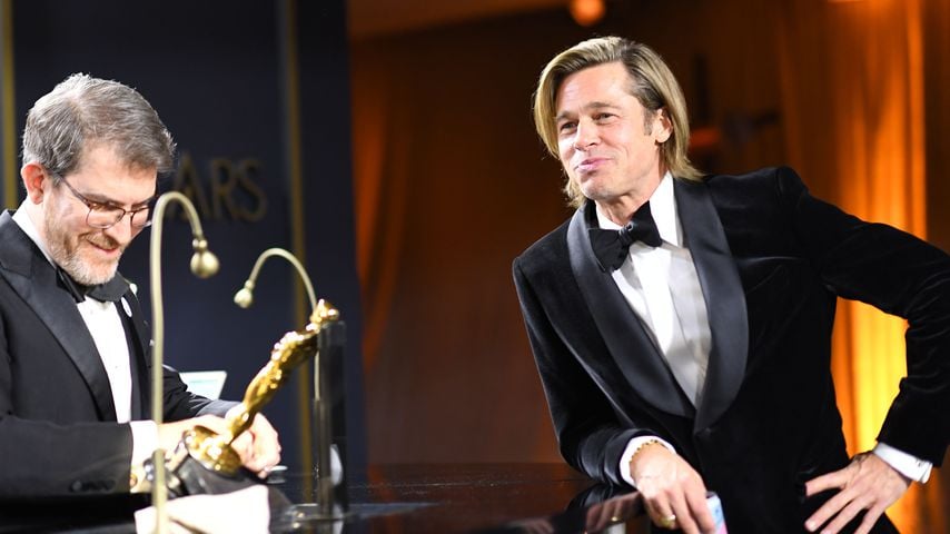 Brad Pitt bei den Oscars 2020