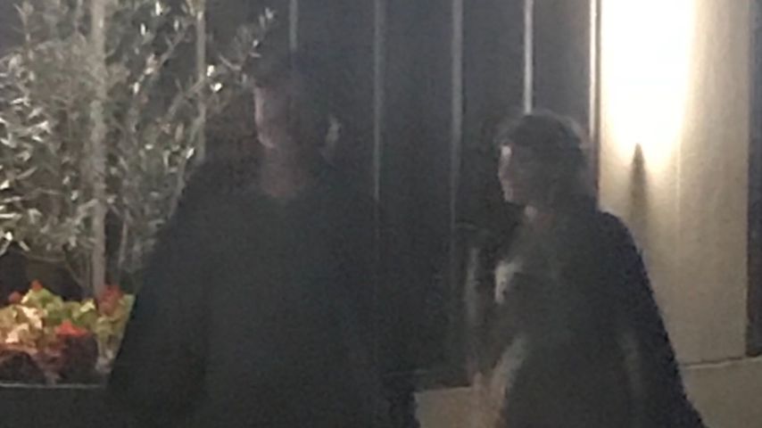 Brad Pitt and Alia Shawkat in Los Angeles