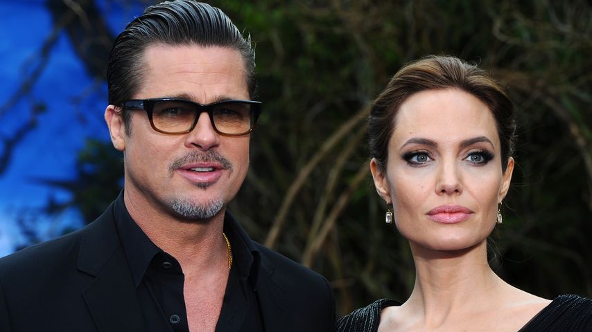Brad Pitt und Angelina Jolie bei der Premiere von "Maleficent" in London