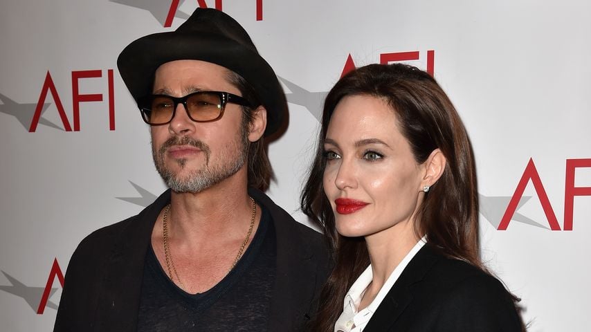 Brad Pitt und Angelina Jolie, Januar 2015