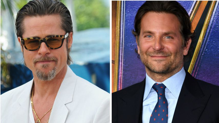 Brad Pitt verrät: Bradley Cooper half ihm, trocken zu werden