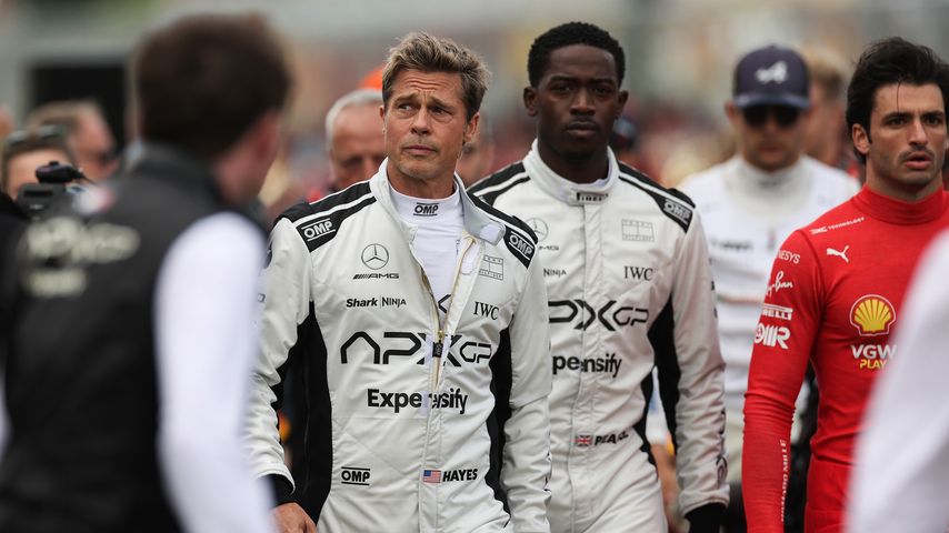 Brad Pitt wurde von Fan während des "F1"-Drehs gestört