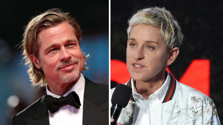 Gewusst? Brad Pitt & Ellen DeGeneres dateten dieselbe Frau