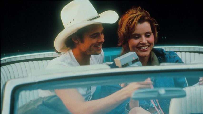 Brad Pitt und Geena Davis in einer Szene aus "Thelma & Louise"
