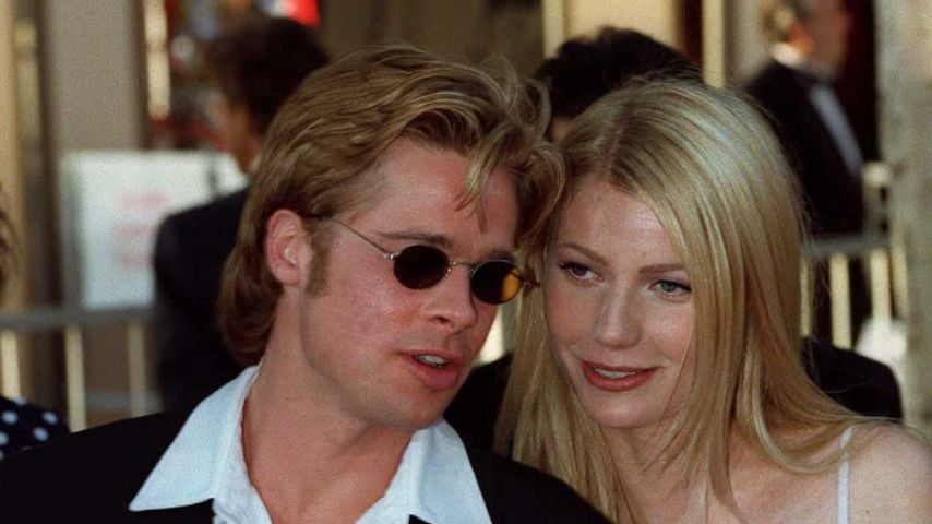 Brad Pitt und Gwyneth Paltrow bei der Oscar Verleihung 1996