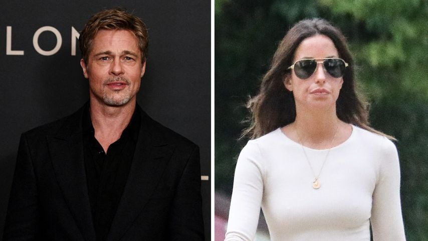 Brad Pitt und seine Ines superhappy in der Stadt der Liebe!