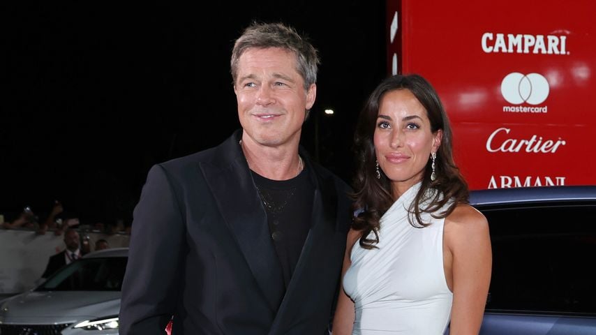 Brad Pitt und Ines de Ramon in Venedig, September 2024