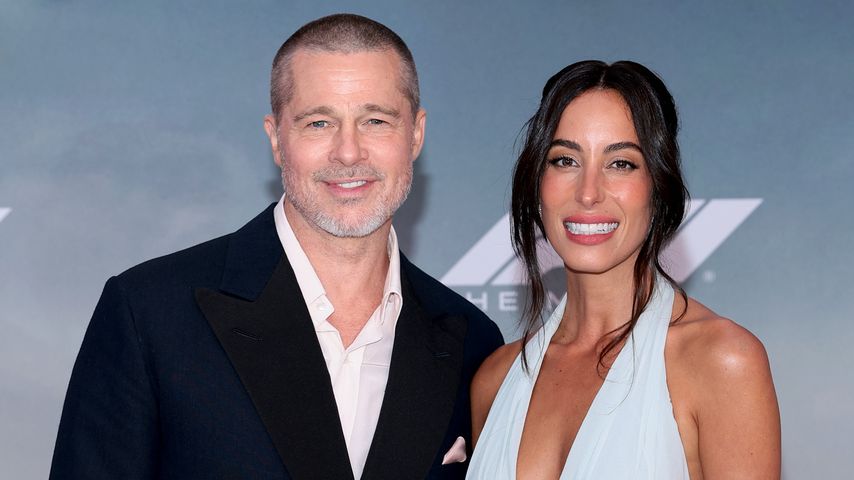 Brad Pitt und Ines de Ramon, Juni 2025
