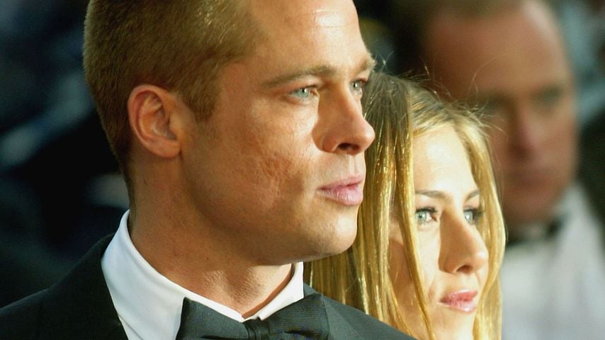 Brad Pitt und Jennifer Aniston bei der "Troy"-Premiere, 2004