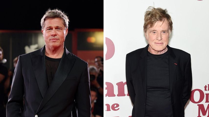 Brad Pitt fand in Robert Redford einen Mentor und Freund