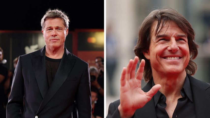 Collage: Brad Pitt und Tom Cruise