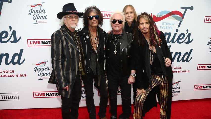 Aerosmith im Februar 2019 in Los Angeles