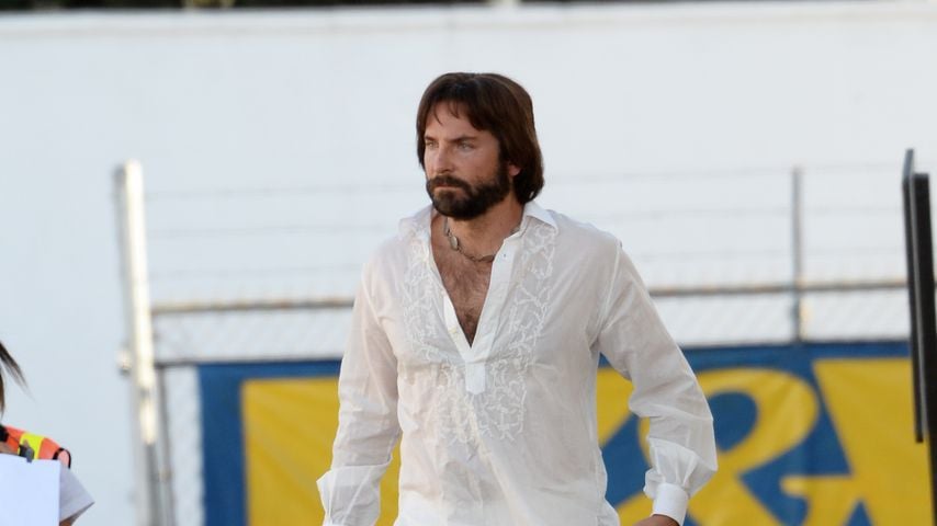 Bradley Cooper am Set eines Films, August 2020