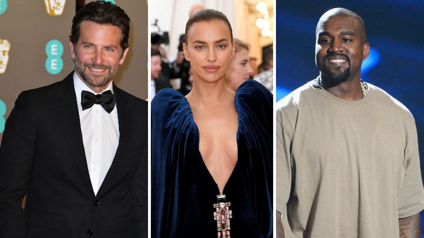 Das hält Ex Bradley Cooper von Irina Shayks Flirt mit Kanye