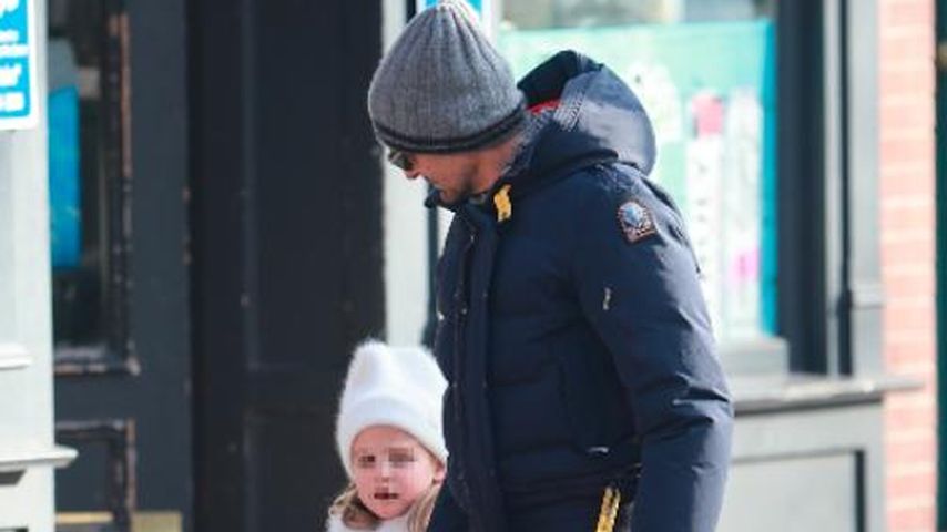 Bradley Cooper mit seiner Tochter Lea, Januar 2023