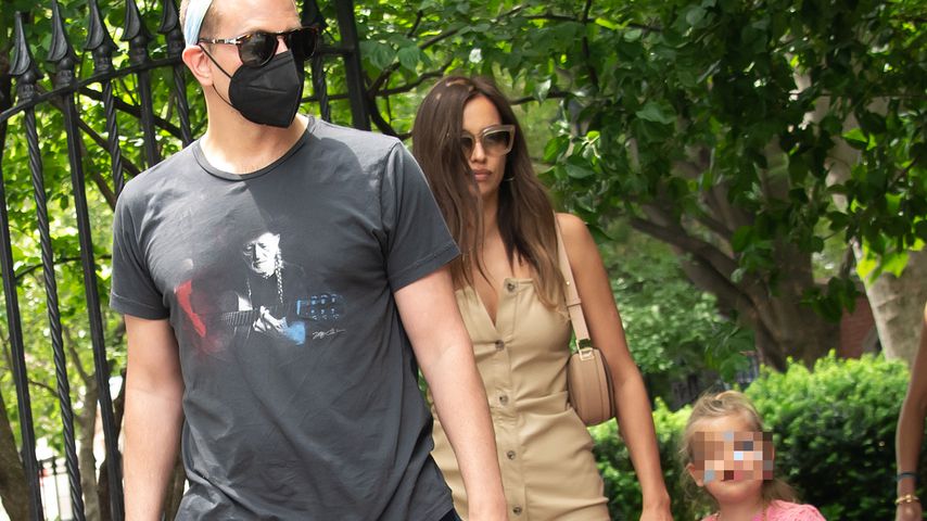 Bradley Cooper und Irina Shayk mit ihrer Tochter Lea