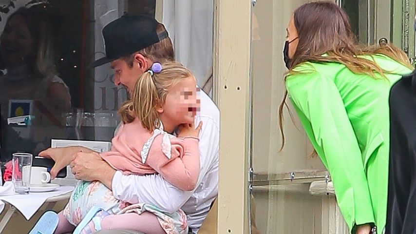Bradley Cooper und Irina Shayk mit ihrer Tochter Lea