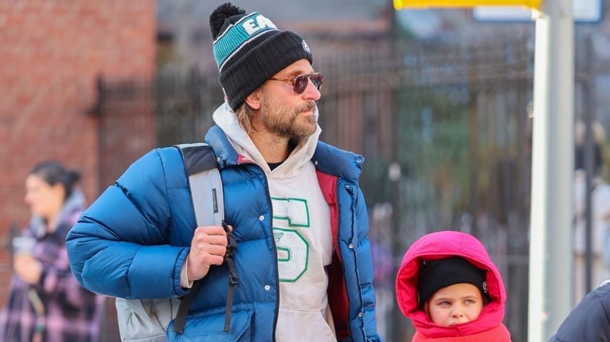 Bradley Cooper mit seiner Tochter Lea, Januar 2025