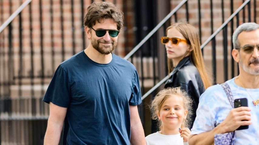 Süße Fotos: Bradley Cooper und Lea spazieren durch New York