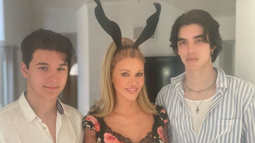 Brandi Glanville und ihre Söhne, 2023