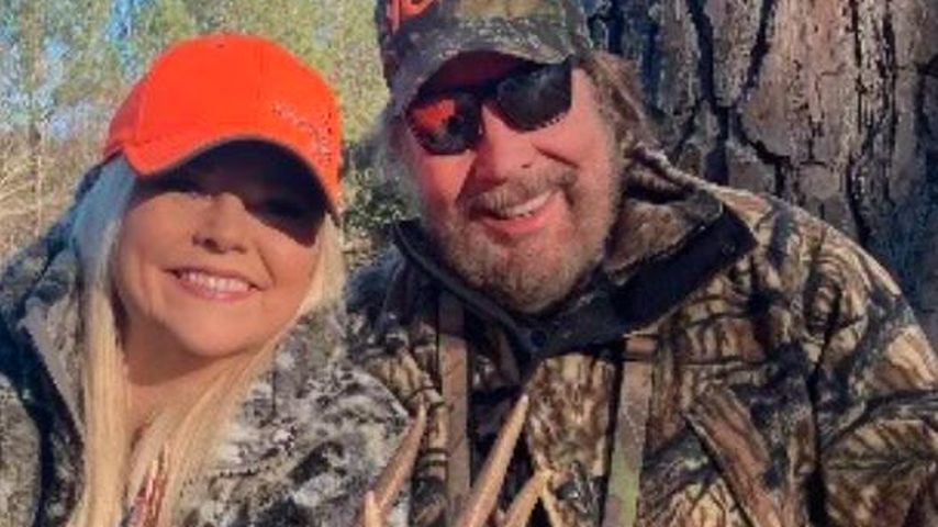 Brandi und Hank Williams Jr. im Januar 2023
