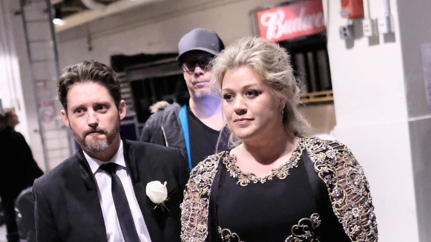 Brandon Blackstock und Kelly Clarkson, 2018