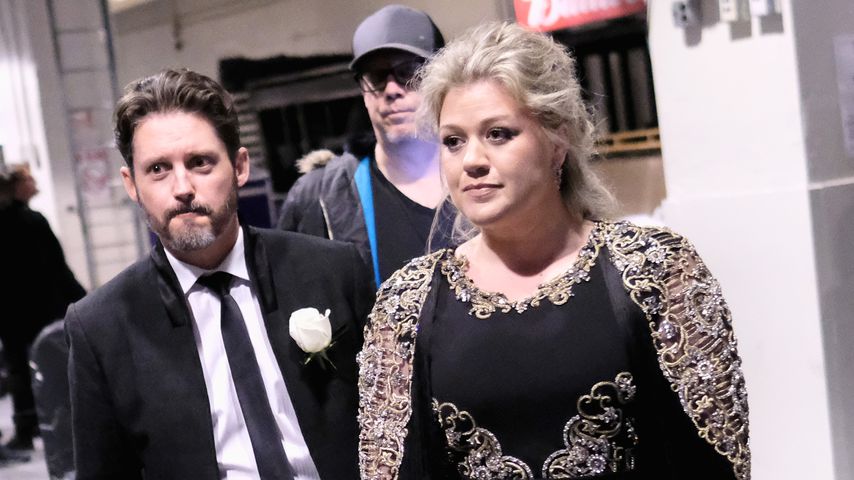Brandon Blackstock und Kelly Clarkson, 2018