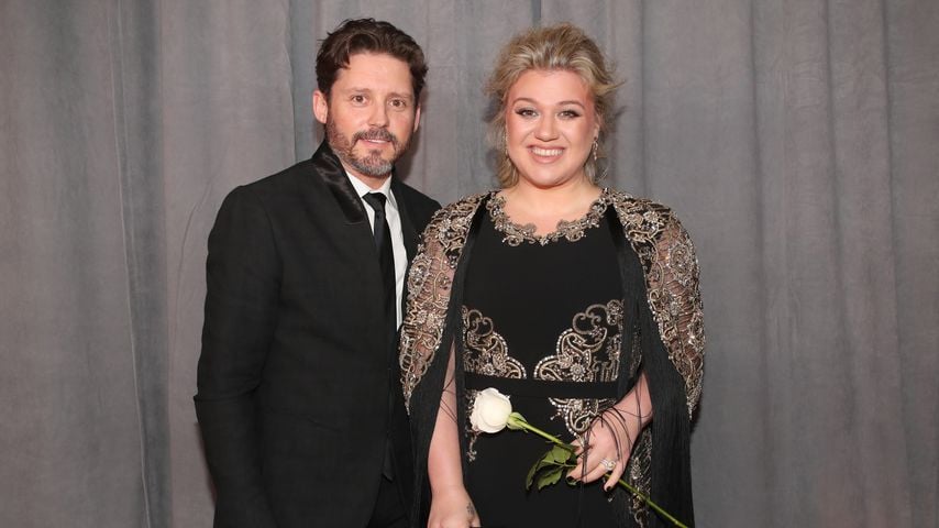 Brandon Blackstock und Kelly Clarkson im Januar 2018