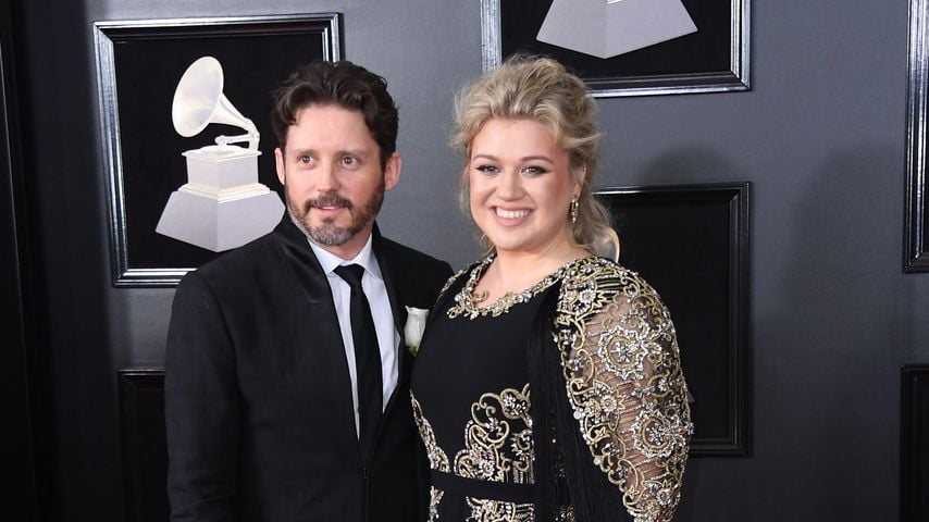 Brandon Blackstock und Kelly Clarkson bei den Grammy Awards 2018