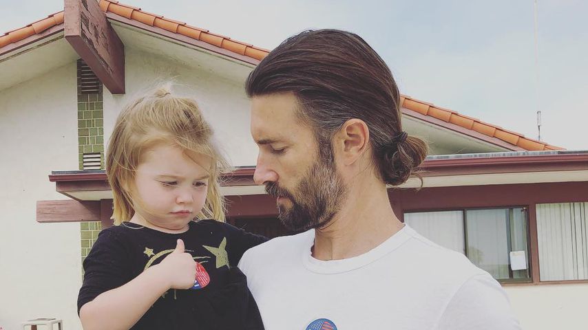 Brandon Jenner mit seiner Tochter Eva, Juni 2018
