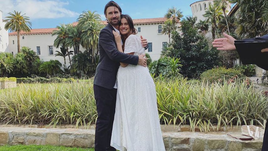 Brandon Jenner und Cayley Stoker bei ihrer Hochzeit