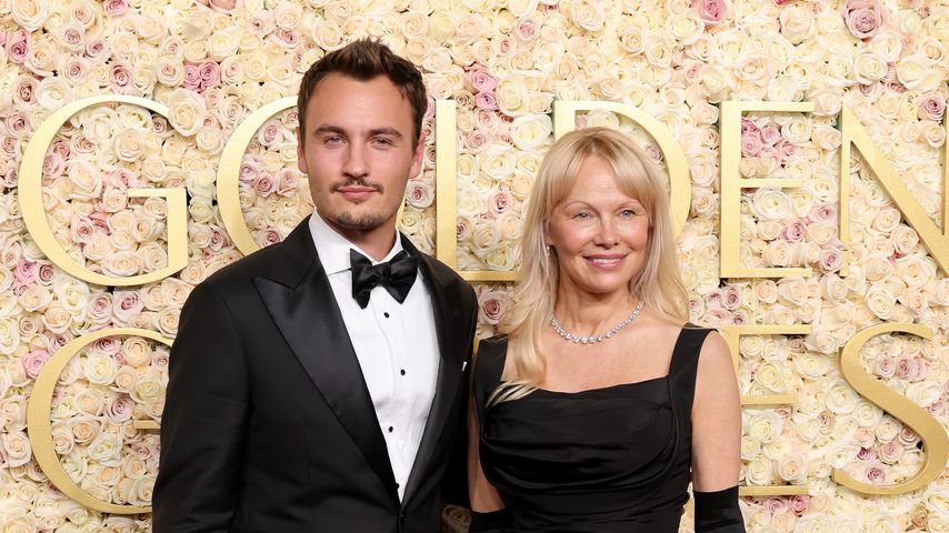 Brandon Thomas Lee und Pamela Anderson im Januar 2025