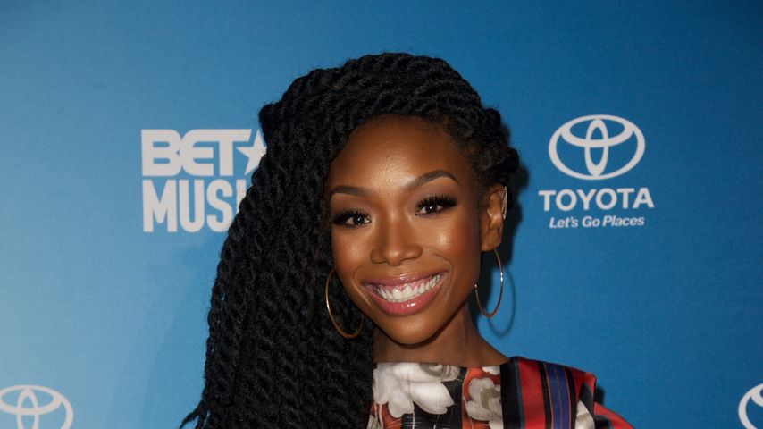 Brandy beim "BET Music Matters Grammy Showcase"