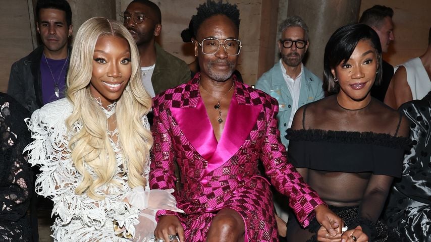 Brandy Norwood, Billy Porter und Tiffany Haddish bei der Christian-Siriano-Show in New York City, September 2026