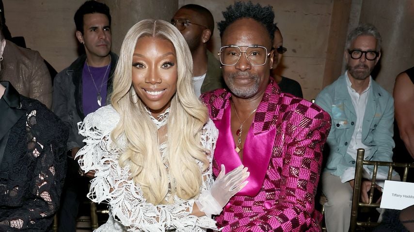 Brandy Norwood und Billy Porter bei der Christian-Siriano-Show in New York, September 2026