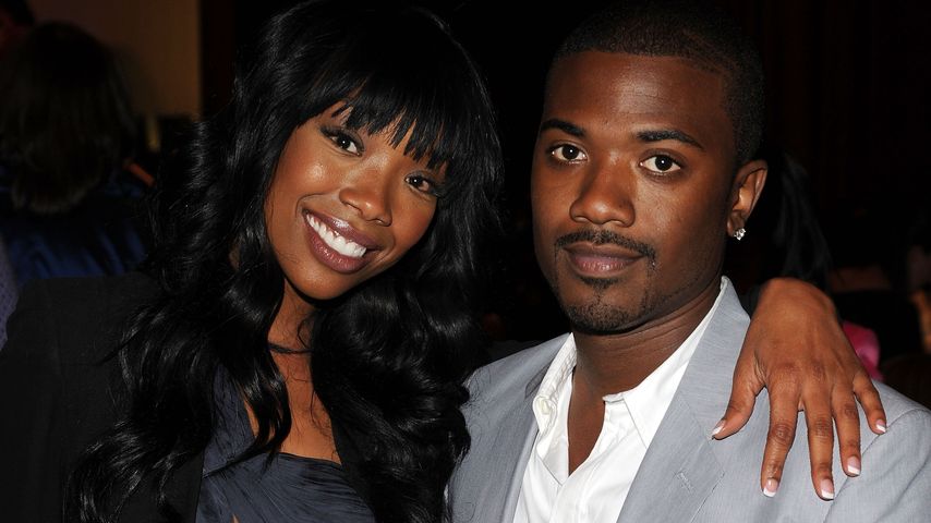Brandy und Ray J im April 2010