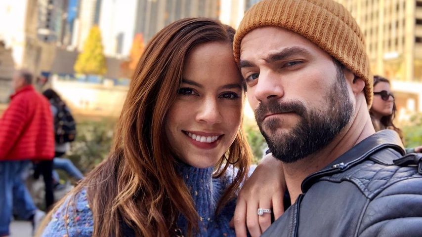 Kimberly und Brant Daugherty in Chicago im Oktober 2020