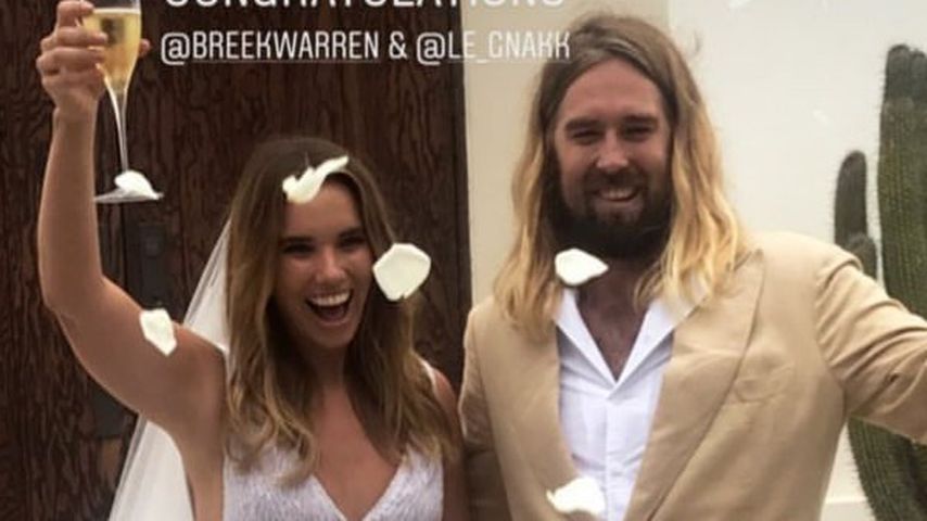 Ein Traum in Weiß: Curvy-Model Bree Warren hat geheiratet