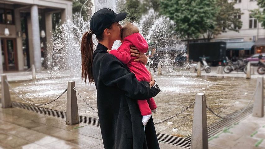 Brenda Patea mit ihrer Tochter im September 2021