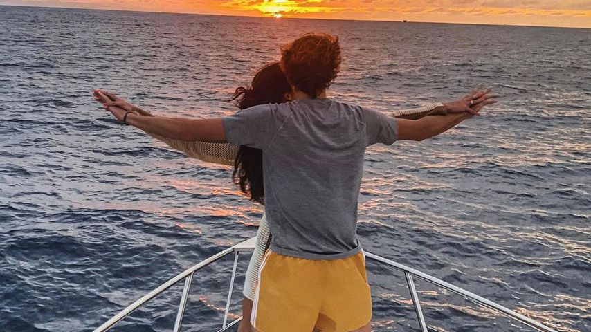 Wie "Titanic"-Szene: Hier turteln GNTM-Brenda & Alex Zverev!