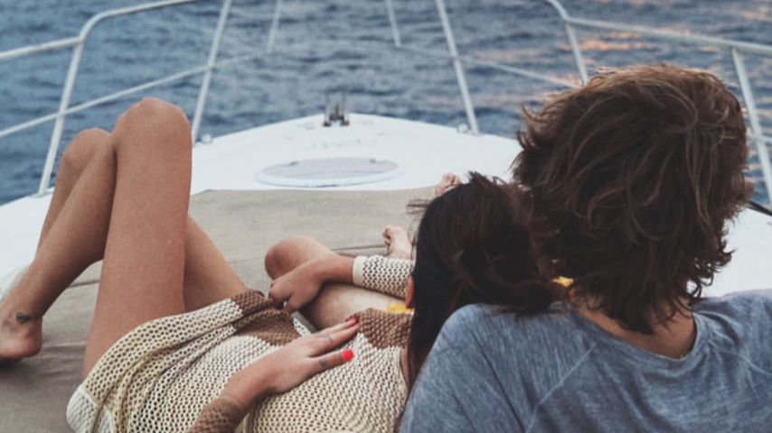 Brenda Patea und Alexander Zverev im November 2019