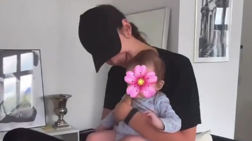 Brenda Patea und ihre Tochter Mayla, August 2021