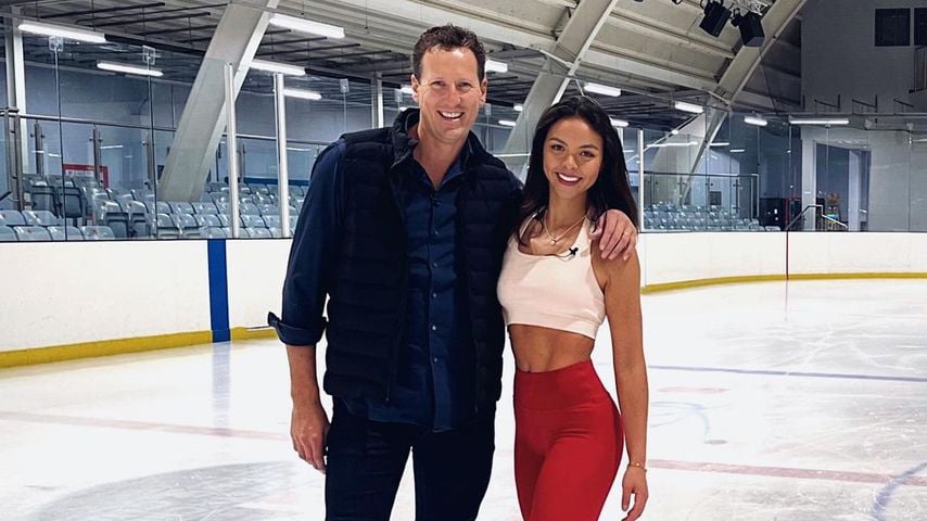 Brendan Cole und Vanessa Bauer, "Dancing On Ice"-Paar