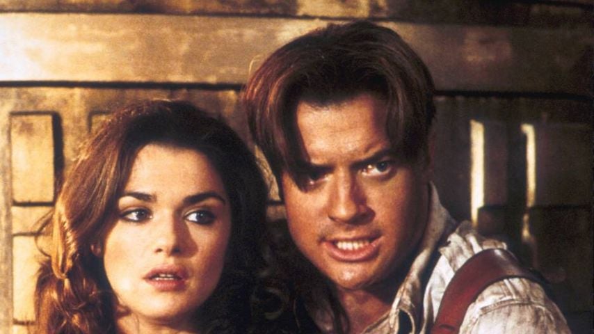 Brendan Fraser und Rachel Weisz in einer Szene aus "Die Mumie kehrt zurück" (2000)