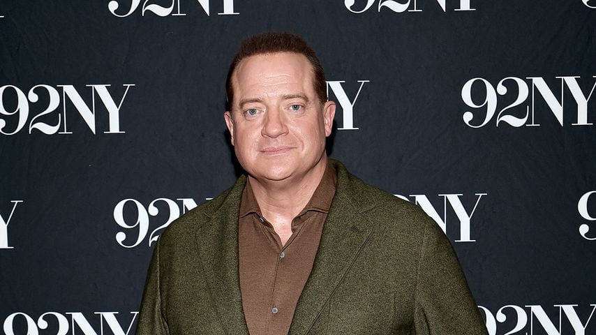 Bei 92NY: Brendan Fraser bei "Rental Family: In Conversation With Josh Horowitz" in New York City, 18. November 2025