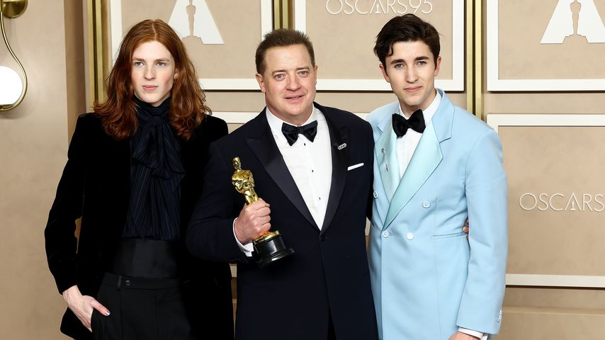 Nach Oscar-Sieg: Brendan Fraser feiert ausgelassen mit Sohn!