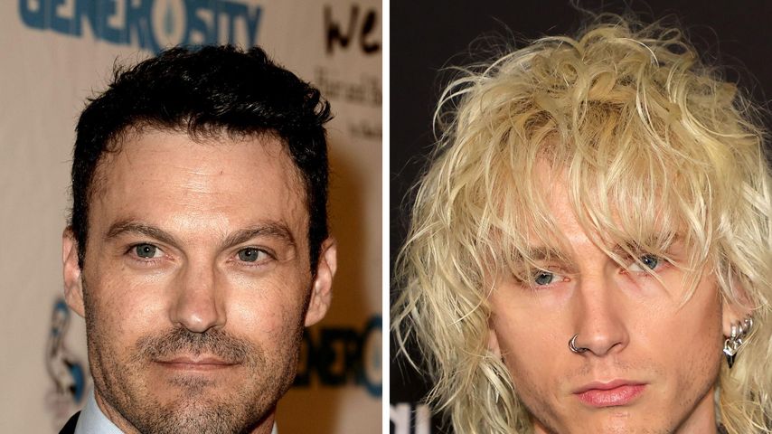Collage: Brian Austin Green, Machine Gun Kelly