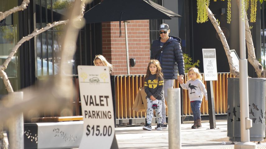 Brian Austin Green mit Kindern in Los Angeles