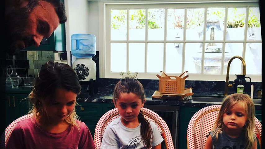 Brian Austin Green mit seinen Kids