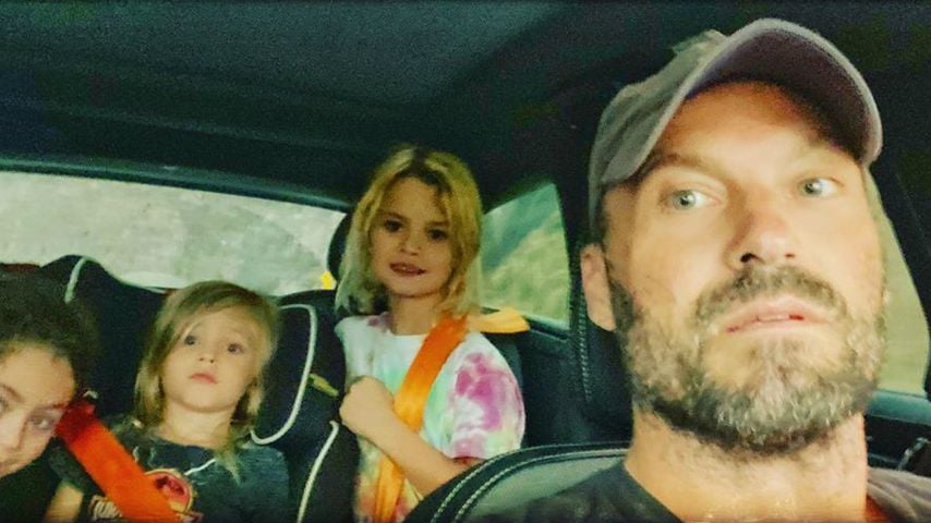 Selten: Brian Austin Green teilt Foto mit seinen drei Kids
